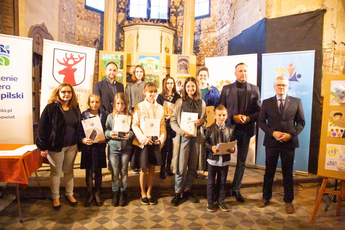 UJŚCIE. Podsumowanie powiatowego konkursu i wernisaż w Galerii