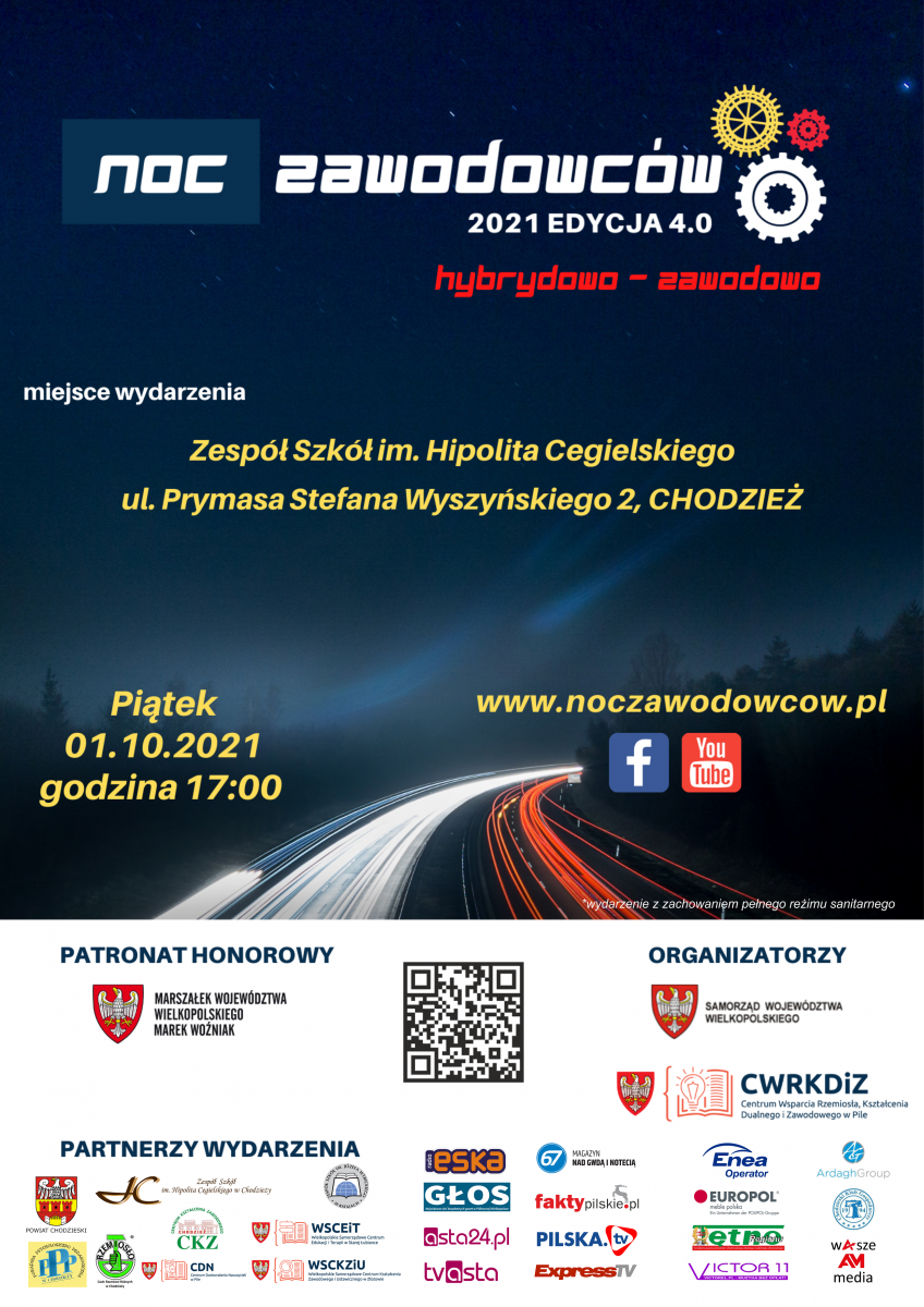 Noc Zawodowców 2021 - Edycja 4.0 Hybrydowo – Zawodowo