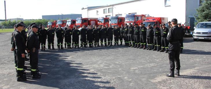 Strażacy z Piły i Chodzieży gaszą pożar w Grecji