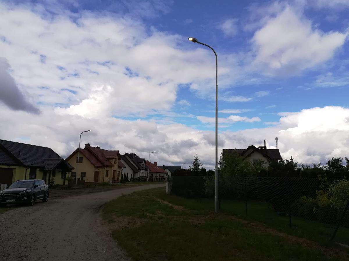 Wieleń: 96 nowych lamp na Zatorzu i Międzylesiu