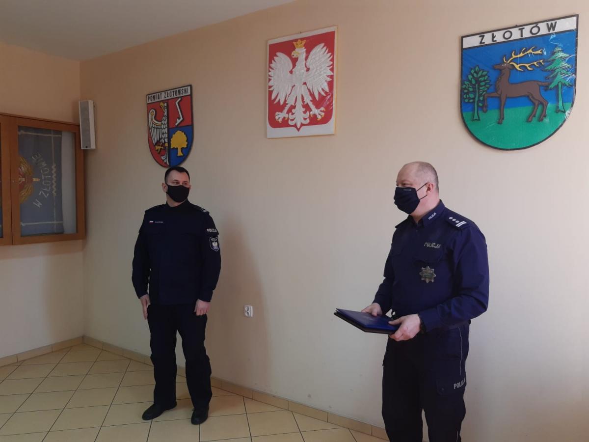 Ze Złotowa na komendanta policji w Pile