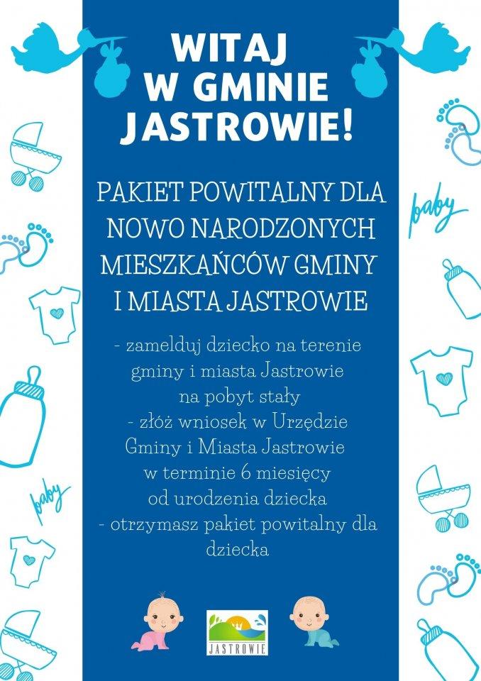 Gmina Jastrowie wita maluchy. Odbierz pakiet powitalny!