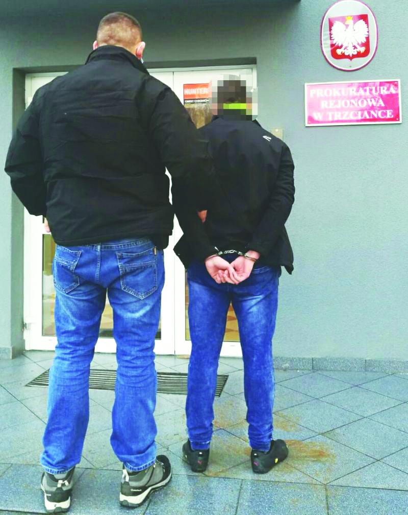 Aż 353 zarzuty dla 24-latka