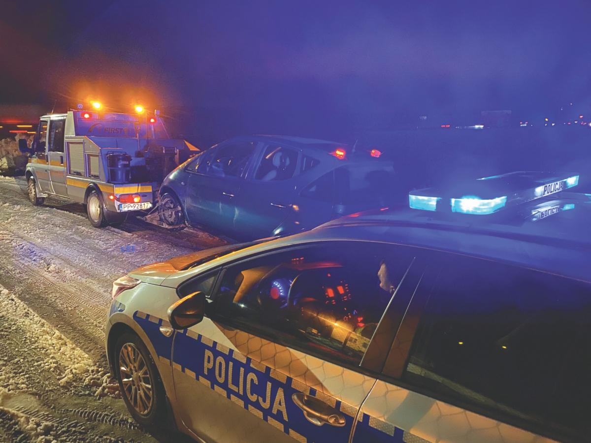 Brawurowa ucieczka: bez prawka, po narkotykach i z nakazem aresztu