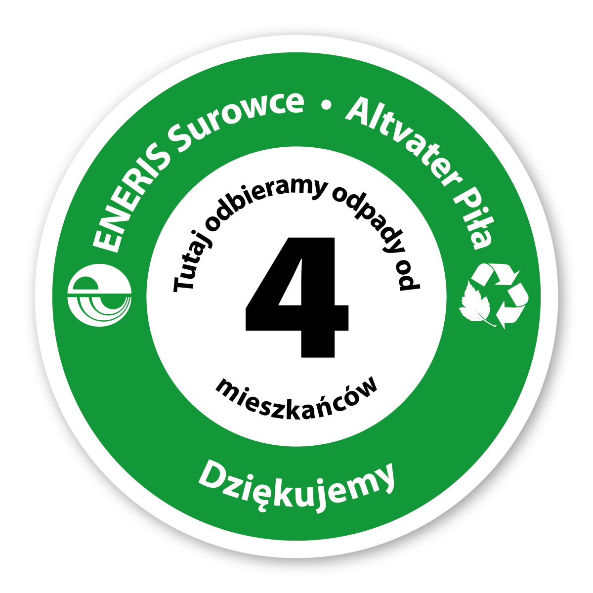 Będą naklejki na pojemnikach: od ilu osób odbierane są śmieci