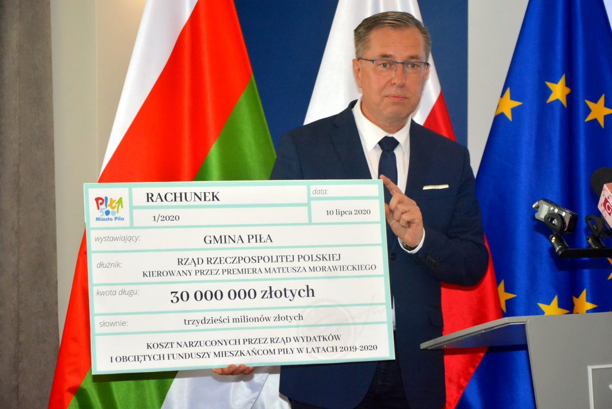 Piła wystawiła „rachunek” dla Rządu