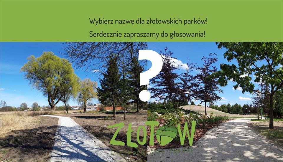 Wybierz nazwę dla złotowskich parków!