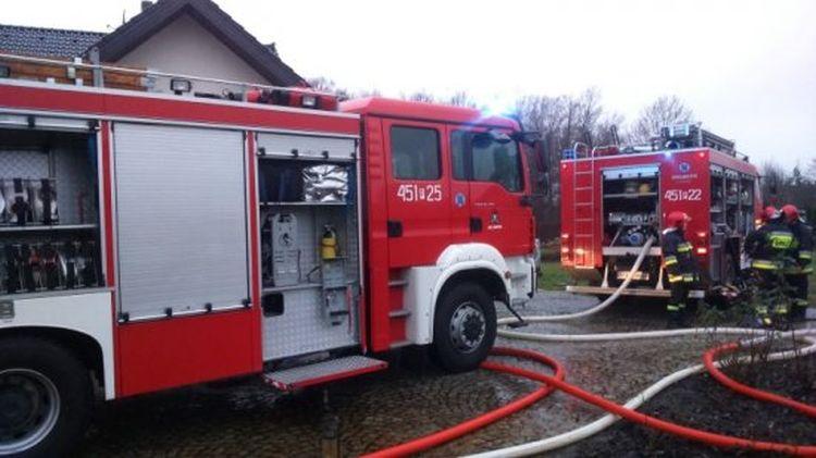 Tragiczny początek roku w Pile. Jedna osoba zginęła w pożarze domu