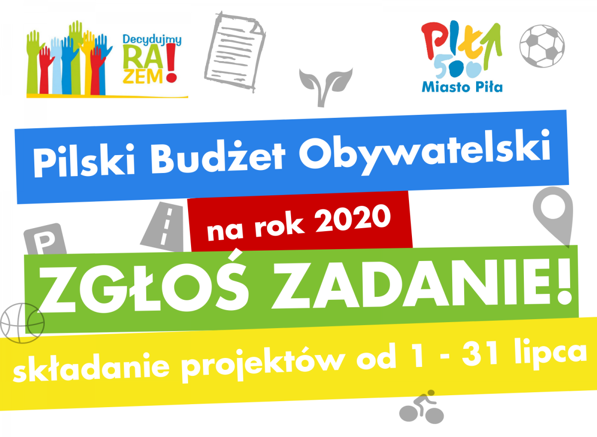 Zgłoś projekt w Budżecie Obywatelskim 2020!
