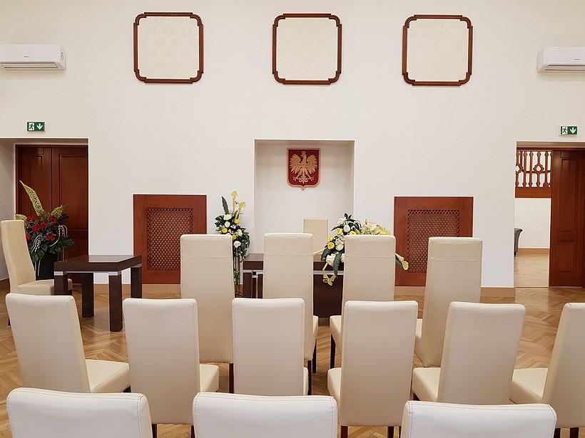 Sala Ślubów w nowym miejscu