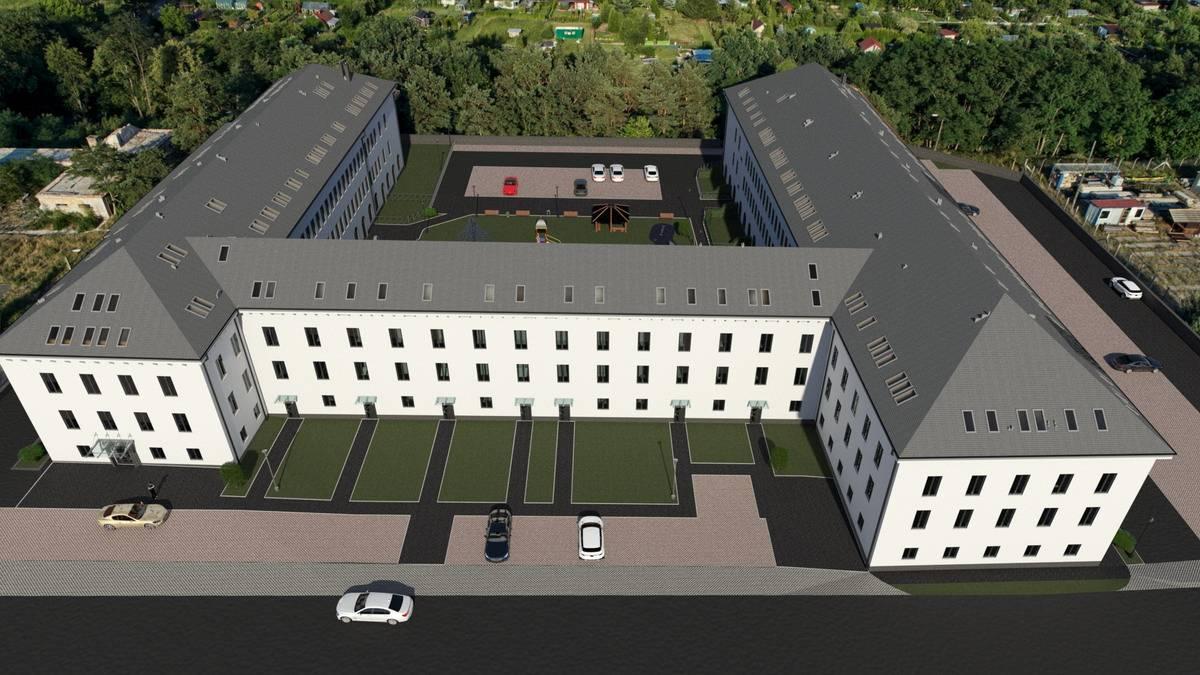 Sto nowych mieszkań  w koszarach przy lotnisku