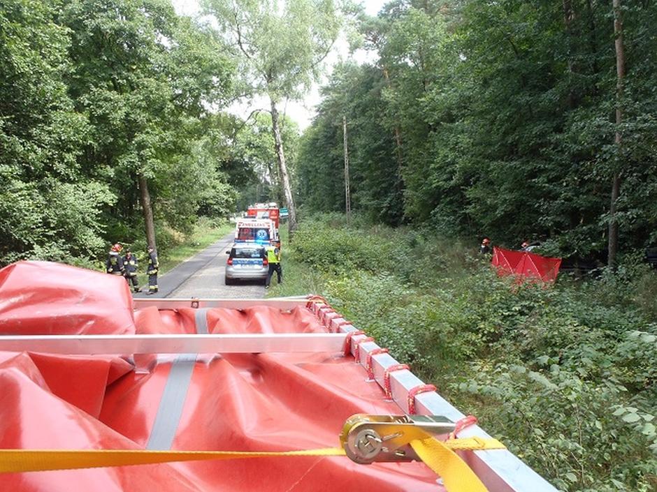 20-letni kierowca zginął pod Złotowem