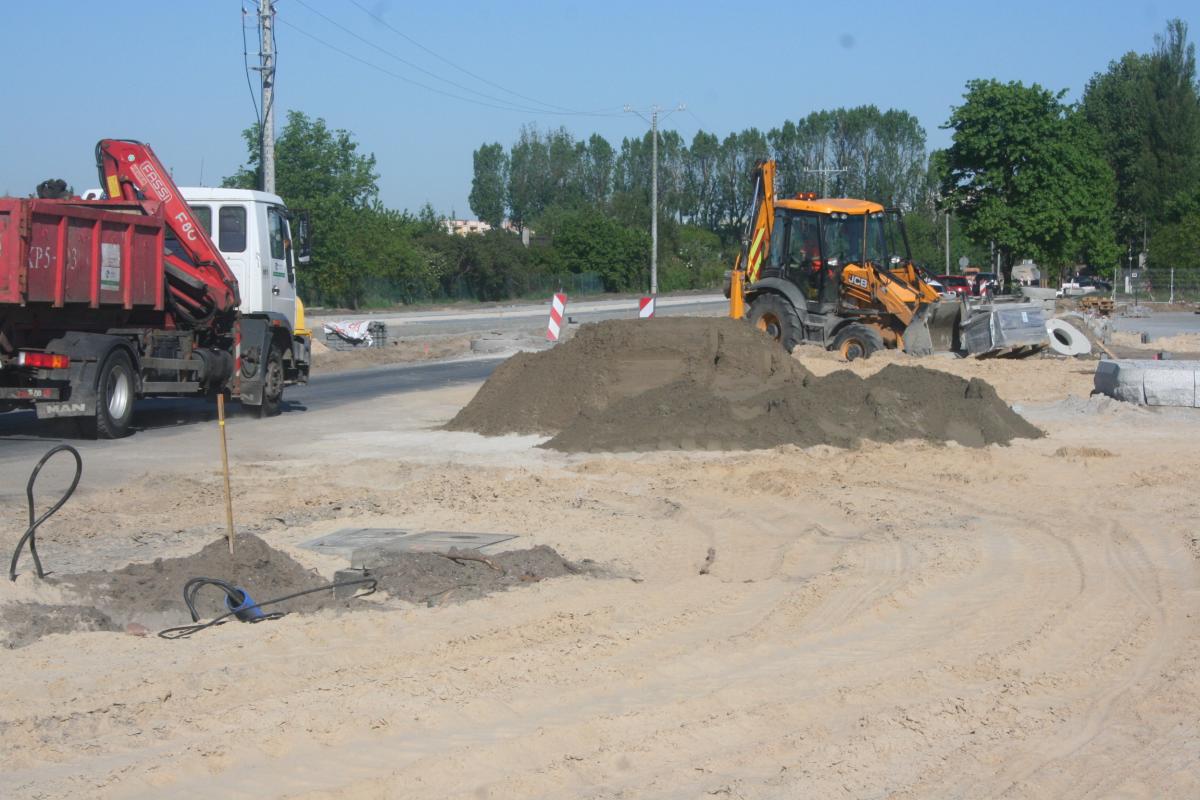 Przebudowa Wawelskiej idzie śmiało do przodu