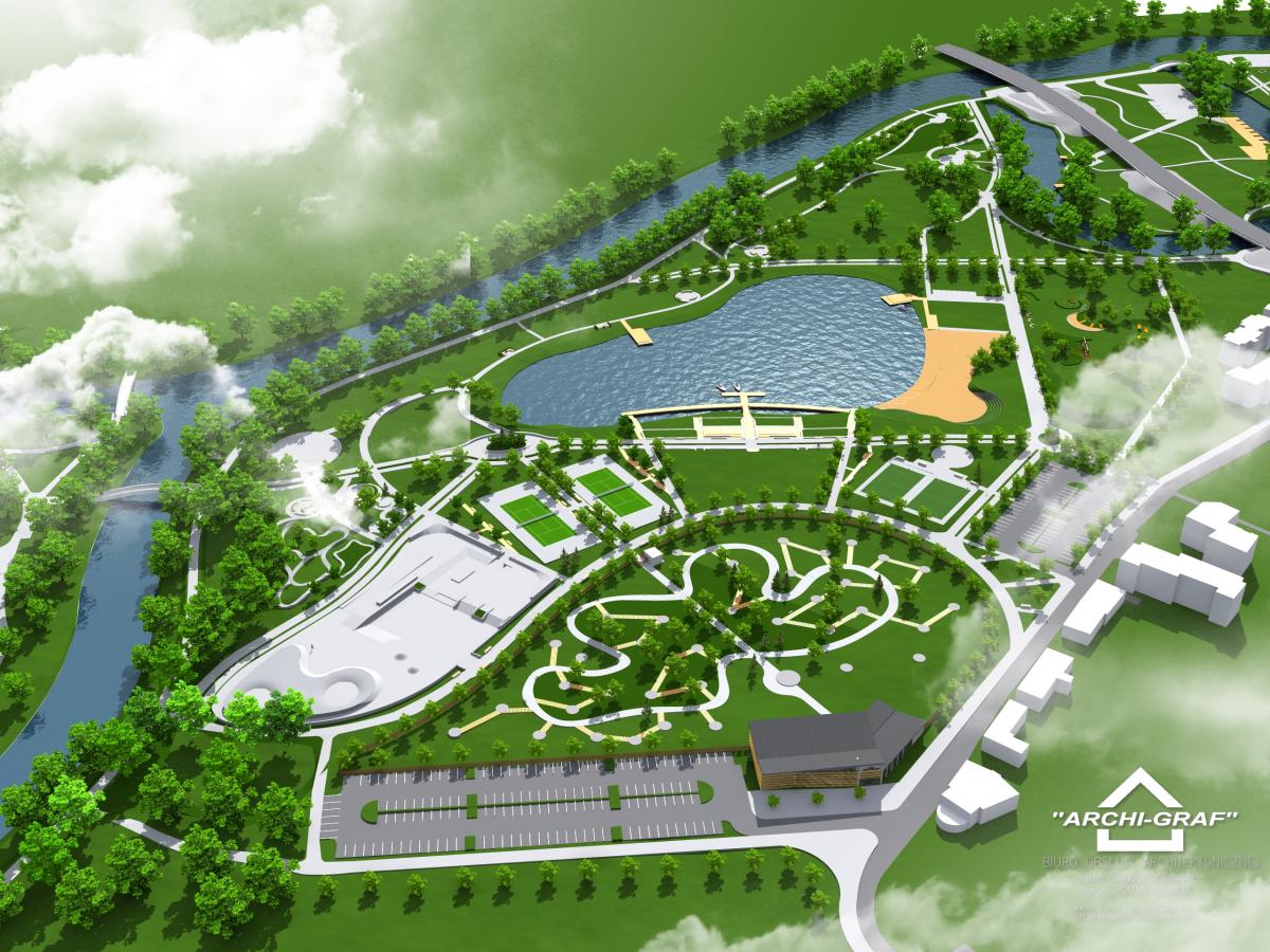 Skateplaza i dwa boiska nad Gwdą. Drugi etap rewitalizacji Wyspy będzie kosztował ponad 18 milionów złotych