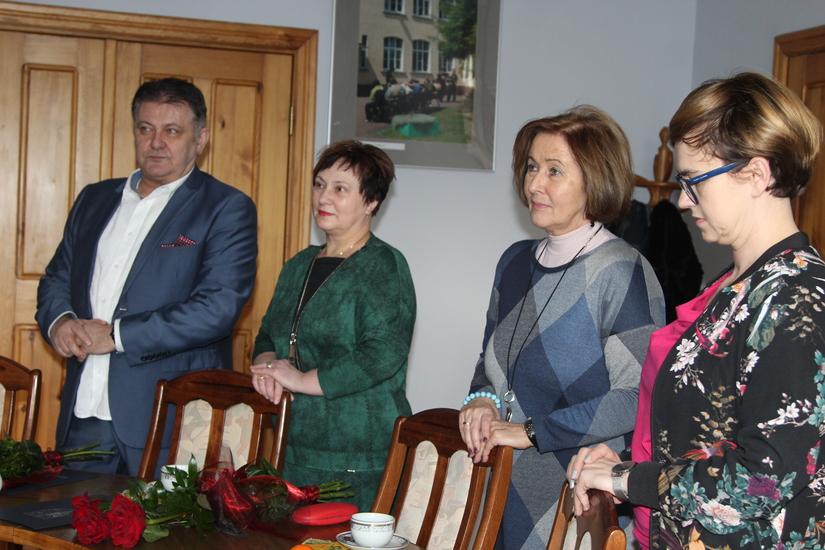 Podziękowania za wieloletnią pracę