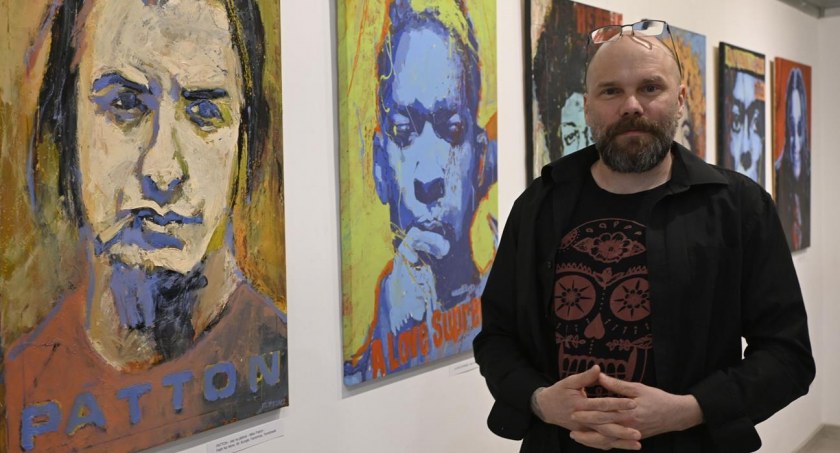 Filip Kowalski i jego muzyczne portrety w Galerii Pięciu
