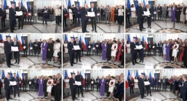 Posłowie odebrali zaświadczenia o wyborze [VIDEO][ZDJĘCIA]