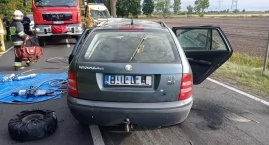 Śmiertelny wypadek na DW182 w Miłkowie