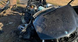 Potrójna śmierć w bmw. Tragedia na drodze Trzcianka - Wołowe Lasy