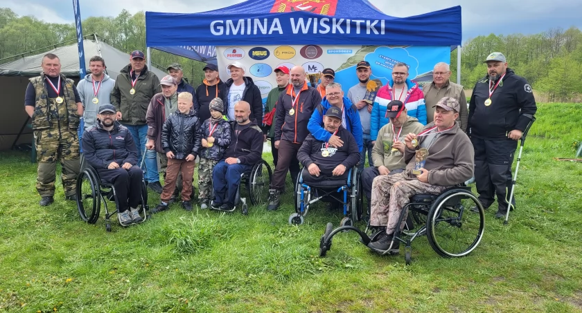 II Puchar Wiosny Wędkarzy Bez Barier Wiskitki 2024 r.