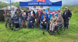 Zdjęcie przedstawia: II Puchar Wiosny Wędkarzy Bez Barier Wiskitki 2024 r.