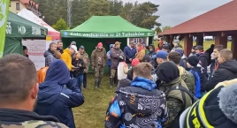 Zdjęcie przedstawia: III Integracyjna Olimpiada Wędkarska Osób z niepełnosprawnościami