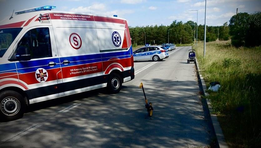 Tragedia na drodze. Nie żyje małe dziecko