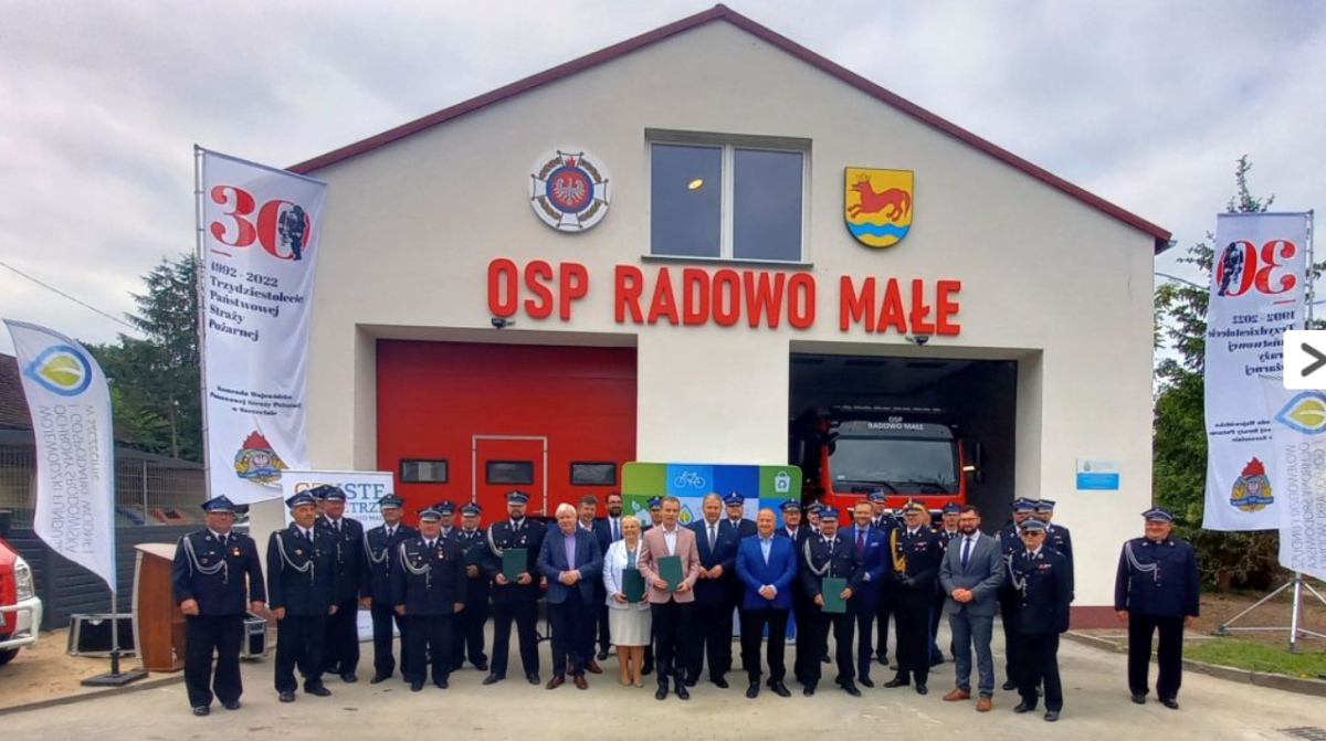 Jednostki OSP z regionu otrzymały dofinansowania na termomodernizację