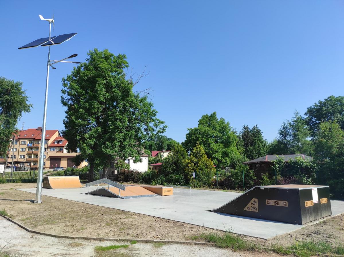 Zakończyli prace przy skateparku