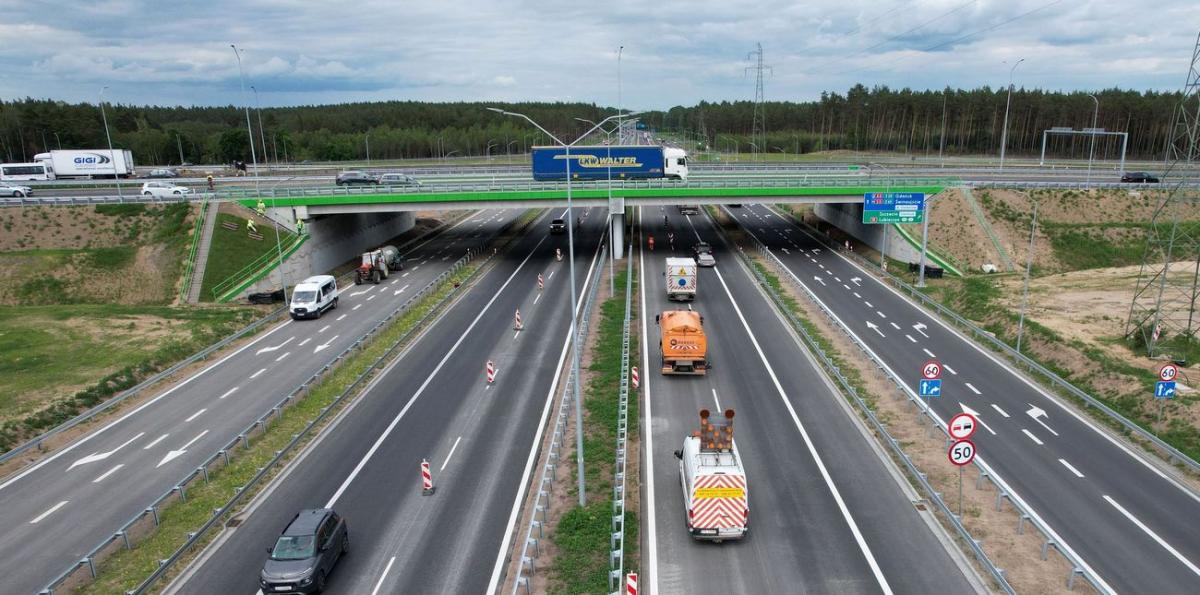 Mniej utrudnień na węźle Szczecin Kijewo w ciągu A6