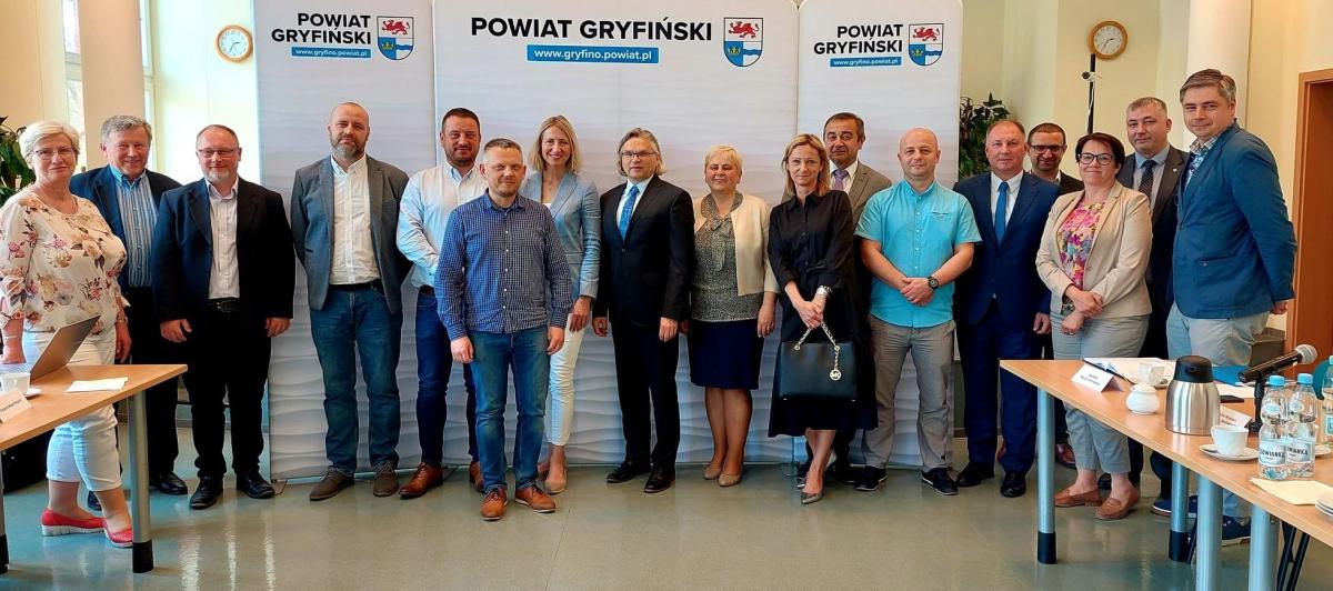 Omawiali Partnerstwo Powiatu Gryfińskiego
