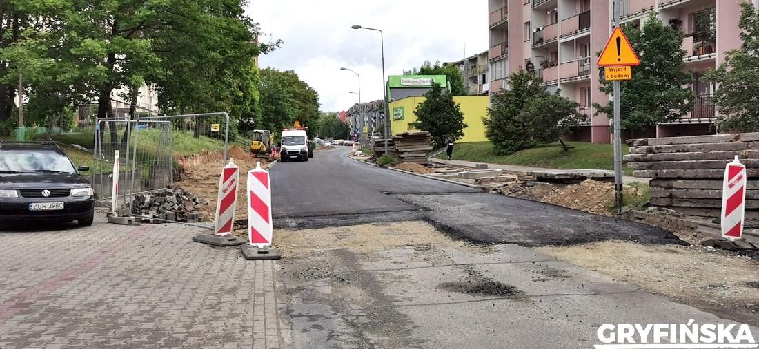 Krasińskiego przejezdna, ale tylko przez kilka dni