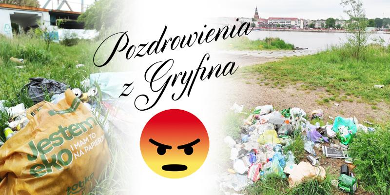 Śmieci za mostem. Kto to posprząta?