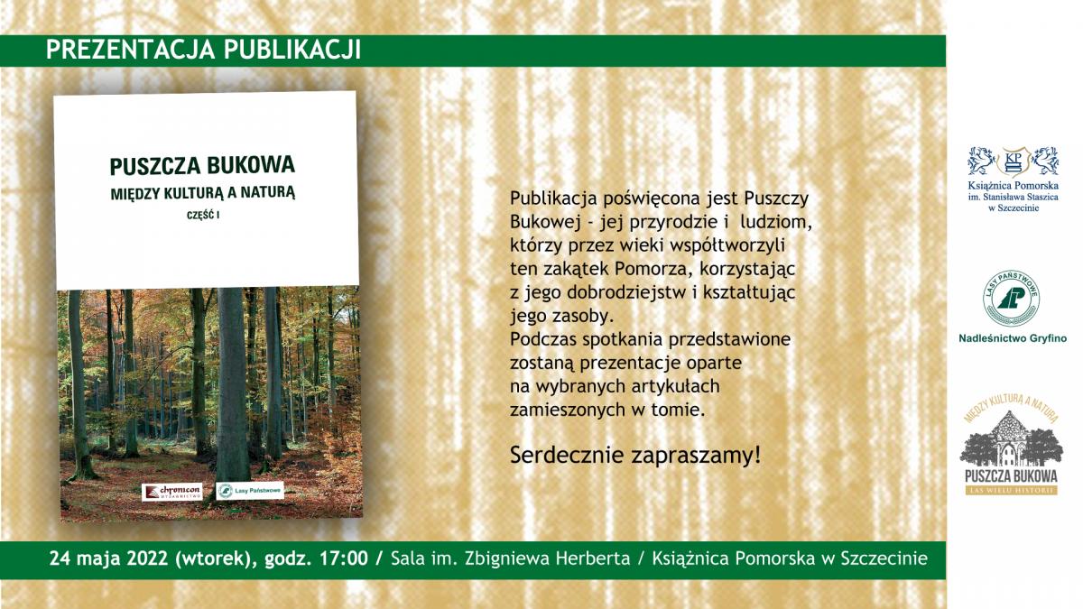We wtorek prezentacja książki o Puszczy Bukowej
