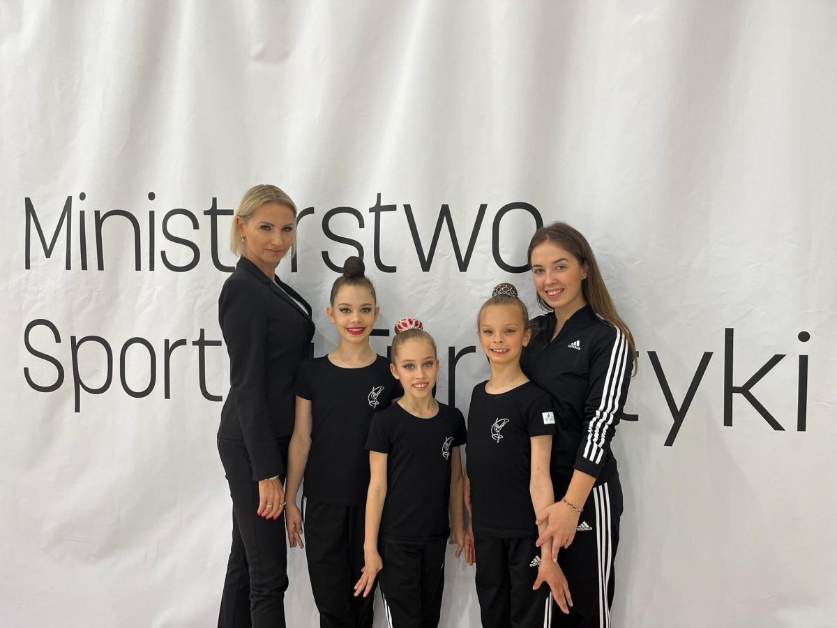 Gimnastyczki Hermesa z trzema medalami Mistrzostw Polski!