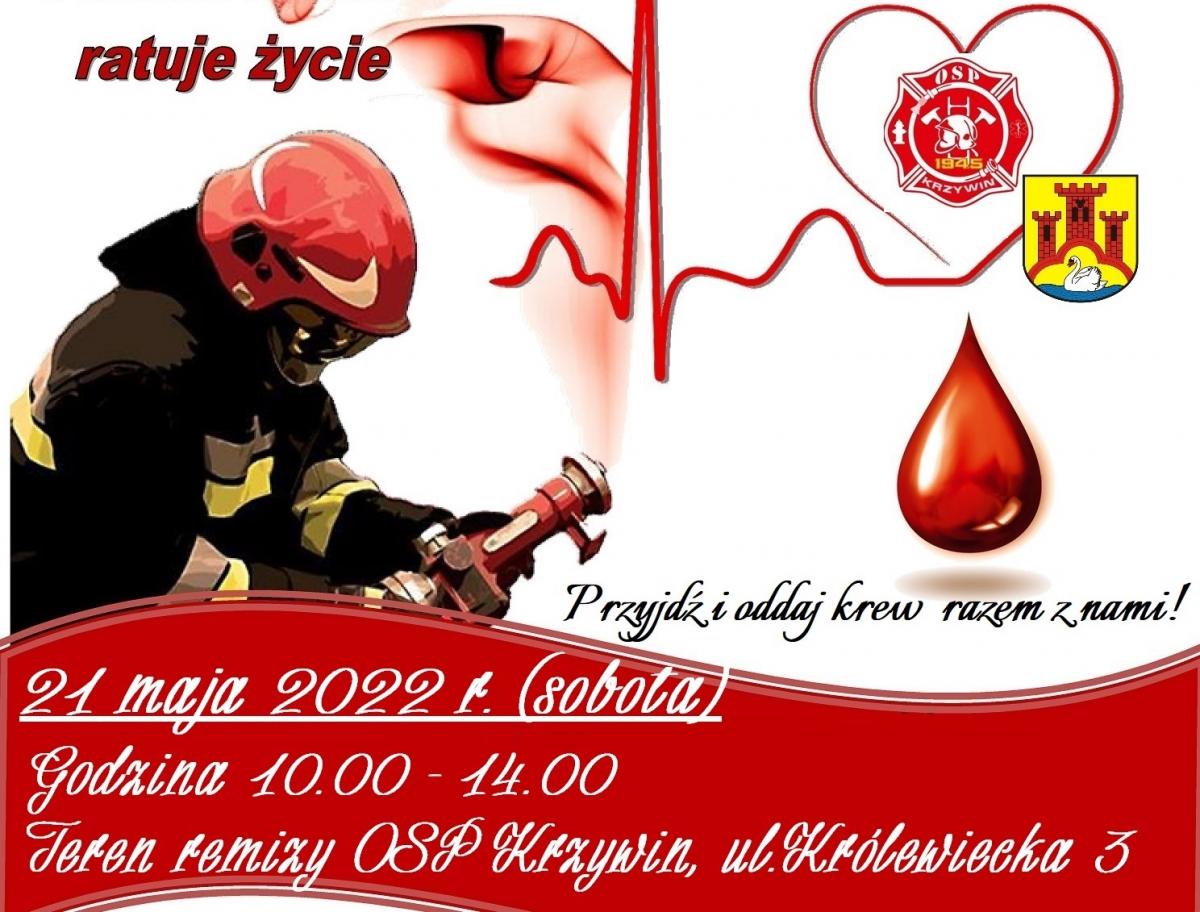 Nie bądź żyła. Oddaj krew w tę sobotę