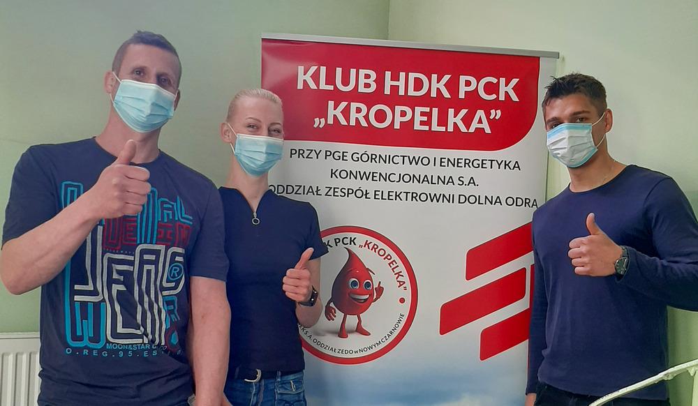 Energetycy ponownie oddali krew