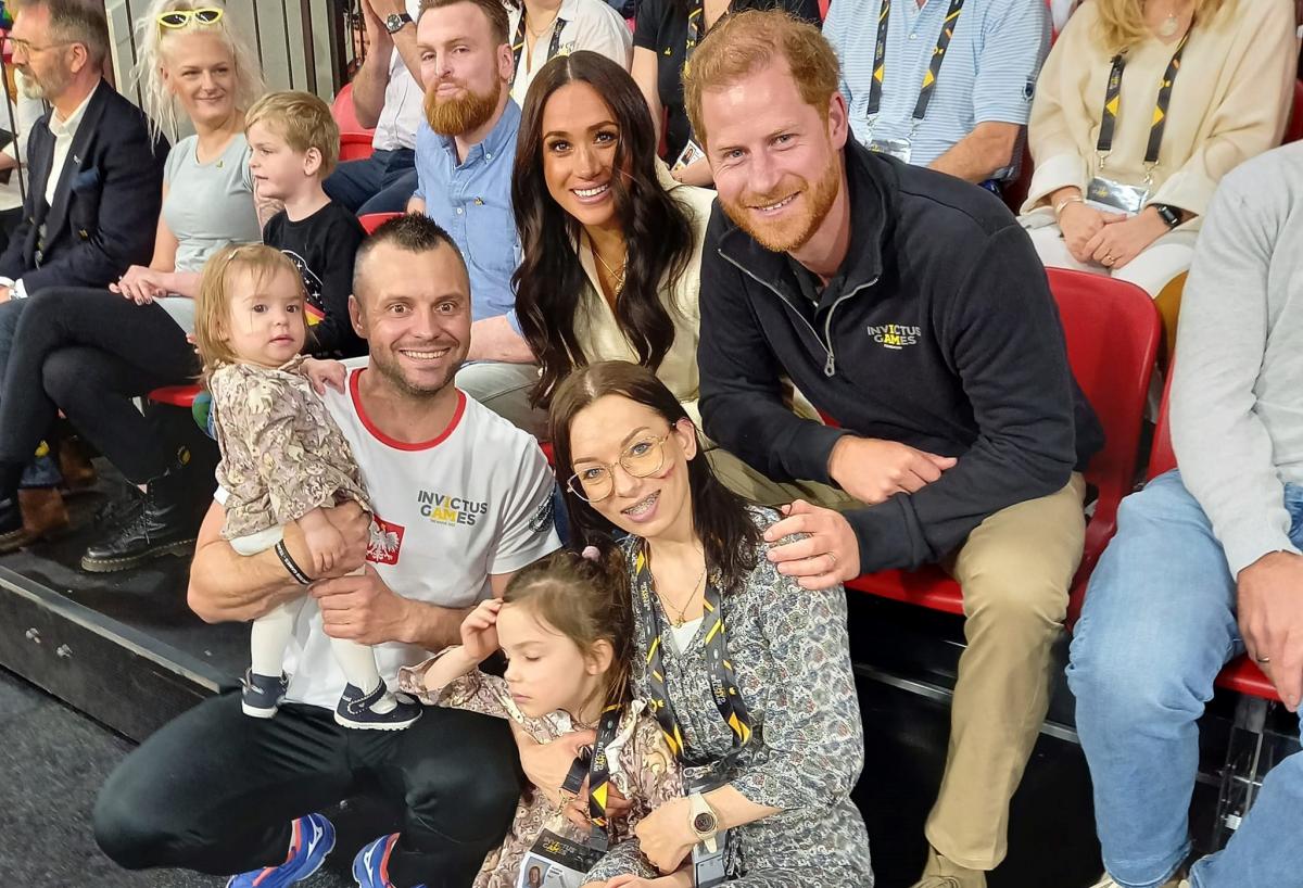 Zdobył medale oraz poznał księcia Harrego i Meghan