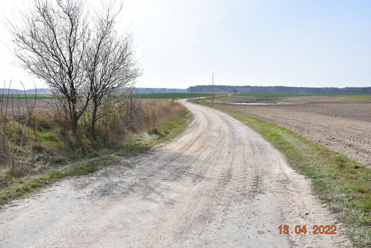 Remont drogi w Dłusku [GALERIA]