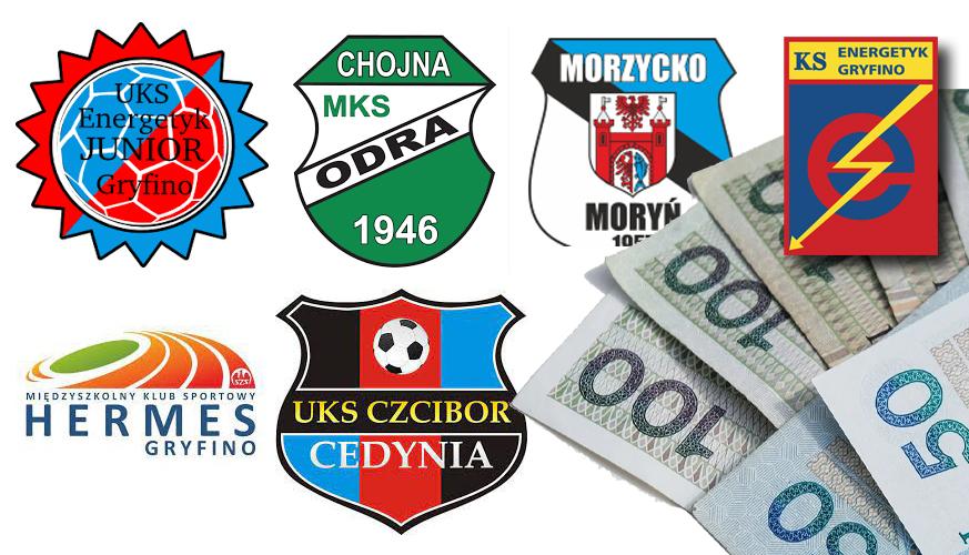 Prezentujemy 10 najbogatszych klubów powiatu gryfińskiego