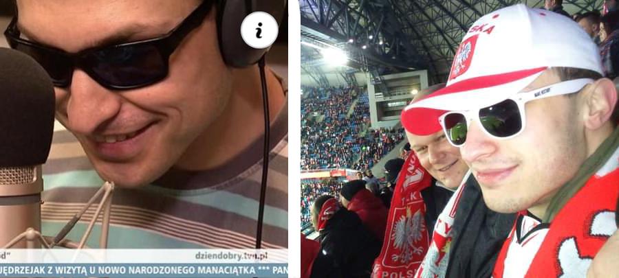 Gazeta Gryfińska: Niewidomy kibic i muzyk z Chojny