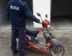 Odurzony 37-latek na motorowerze
