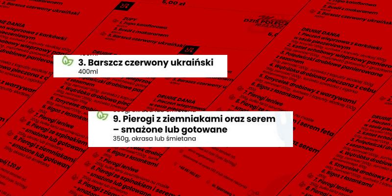 Ruskie pierogi ofiarą wojny?