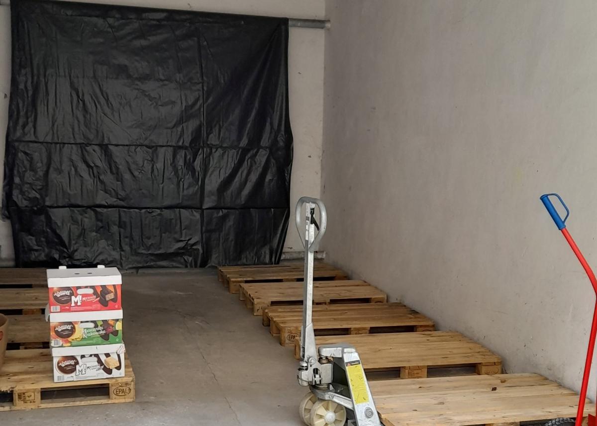 Magazyn w urzędzie miasta gotowy. Czeka na dary dla Ukrainy