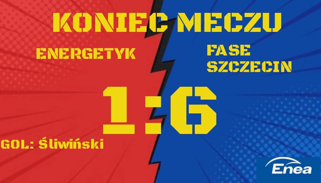 Energetyk przegrał 1:6, ale nie grał z B-klasą