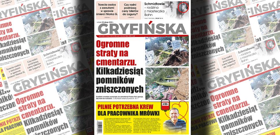 Nowe wydanie Gazety Gryfińskiej. Kilkadziesiąt pomników zniszczonych