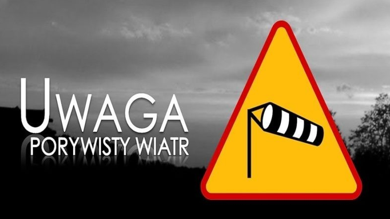 Wydano ostrzeżenie meteorologiczne 1 stopnia