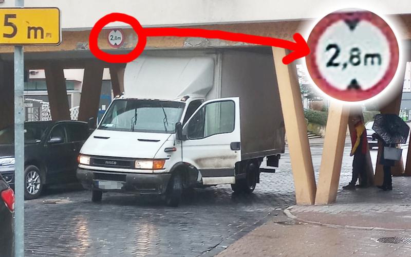Perypetie wysokich pojazdów