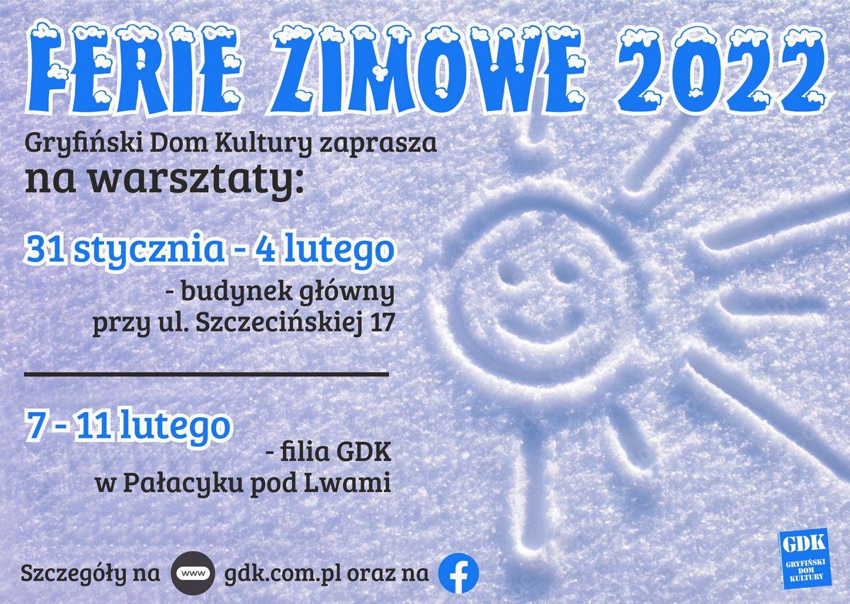 Zimowe warsztaty w Gryfińskim Domu Kultury