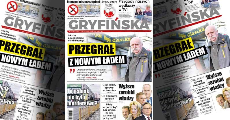 Nowa Gazeta Gryfińska już w sprzedaży!